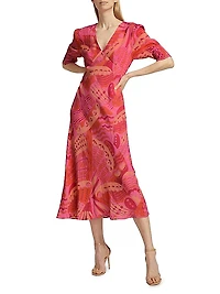 In The Spirit Of Palm Beach Zadie Midi-Dress