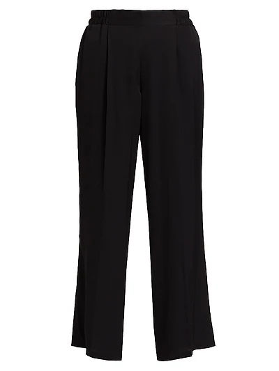 The Katya Silk-Blend Pants