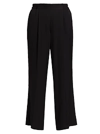 The Katya Silk-Blend Pants