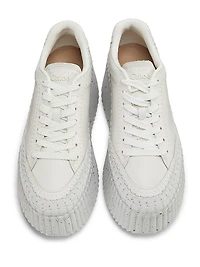 Nama Leather Platform Sneakers