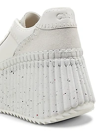 Nama Leather Platform Sneakers