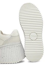 Nama Leather Platform Sneakers