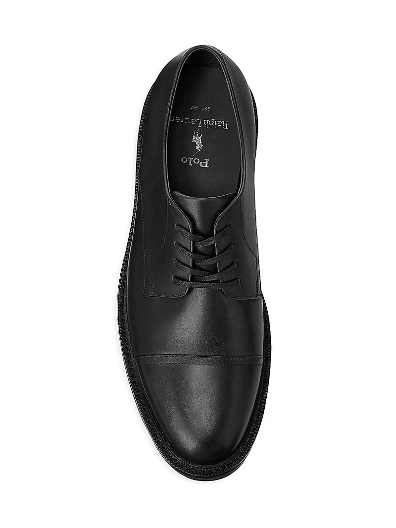 Asher Cap-Toe Leather Oxfords