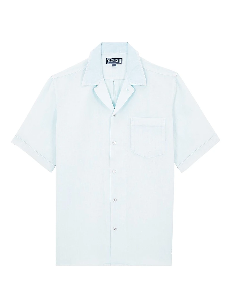 Linen Camp Shirt