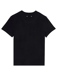 Cotton-Blend Crewneck T-Shirt