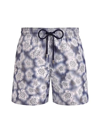 Turtle Graphic Swim Shorts