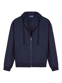 Tile Wool-Blend Hoodie