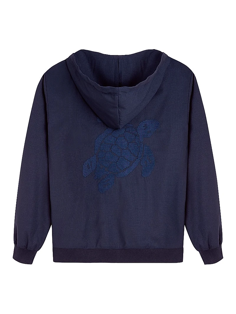 Tile Wool-Blend Hoodie