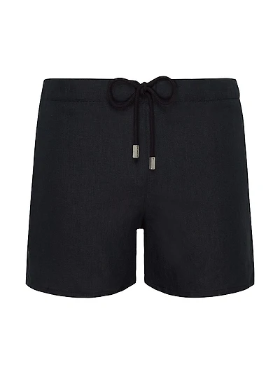 Linen Swim Shorts