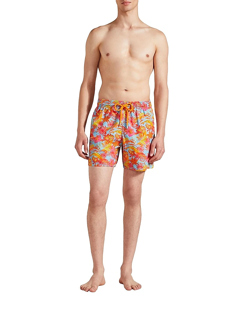 Tahiti Flowers Swim Trunks