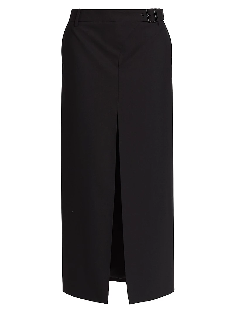 Leonardo Belted Midi-Skirt