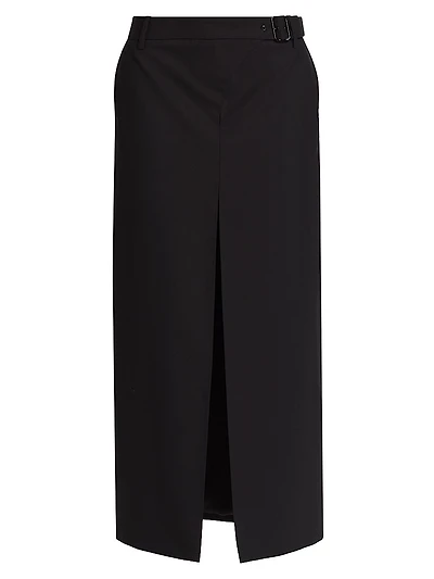 Leonardo Belted Midi-Skirt