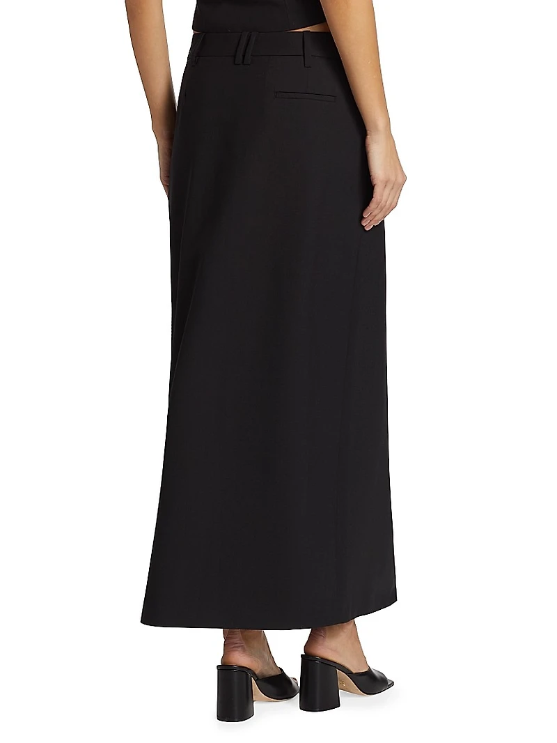 Leonardo Belted Midi-Skirt