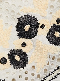 Lulu Eyelet Cotton Maxi Dress