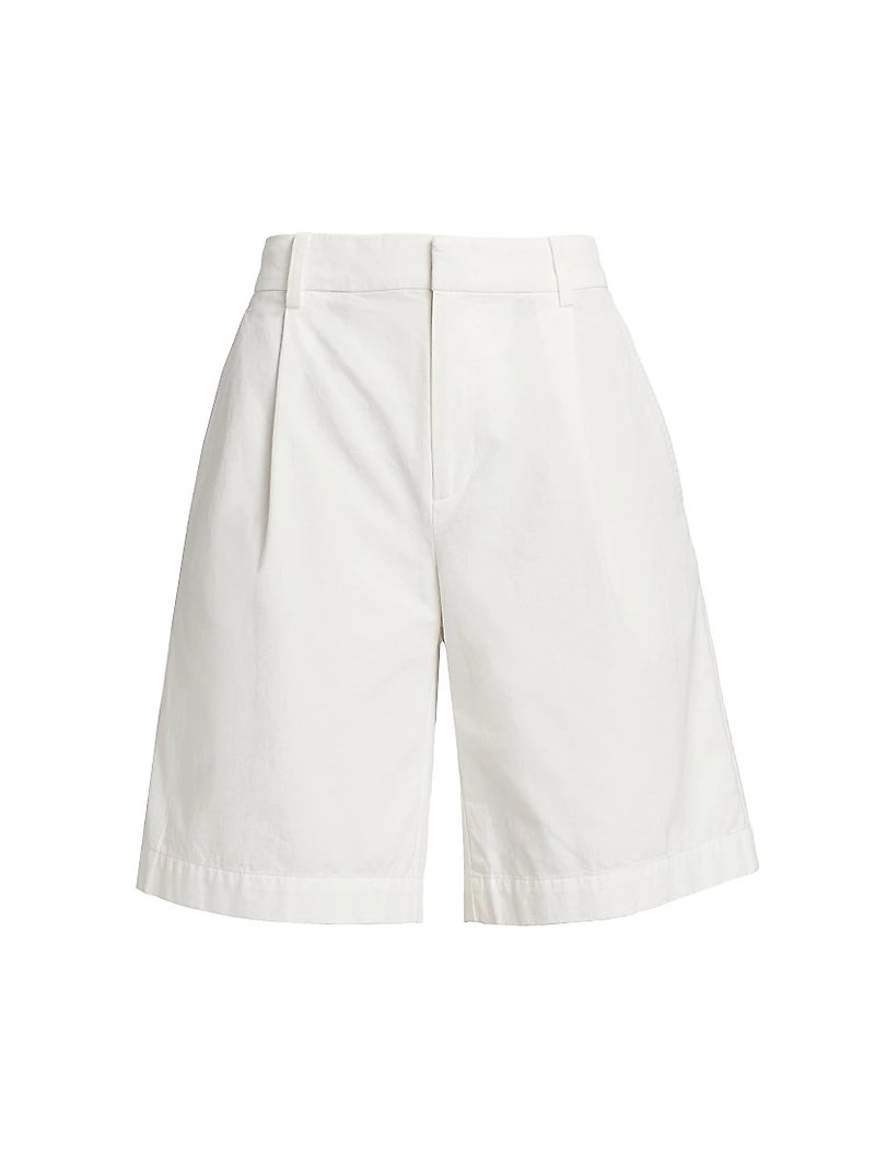 Washed Cotton Shorts