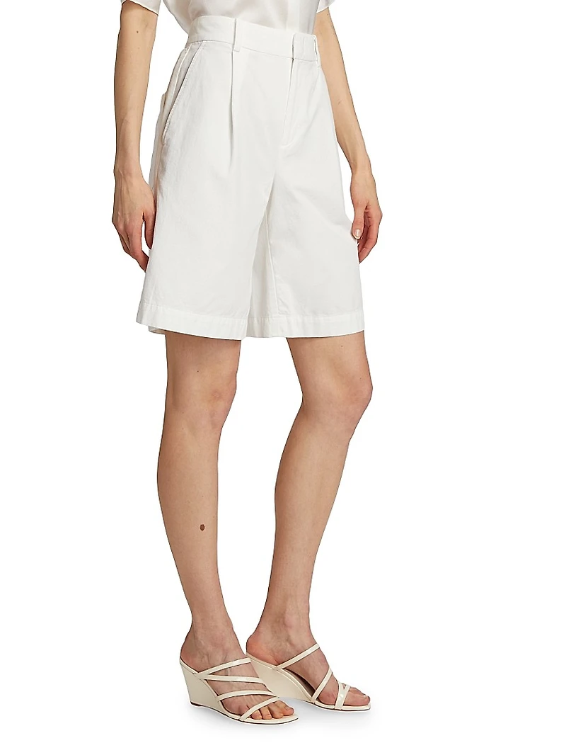 Washed Cotton Shorts