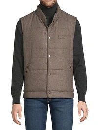 Reversible Woven Vest