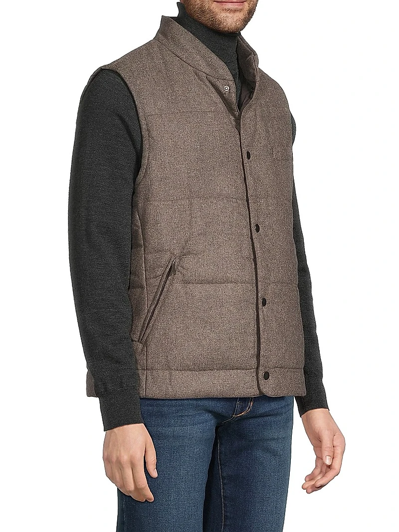 Reversible Woven Vest