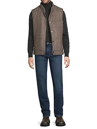 Reversible Woven Vest