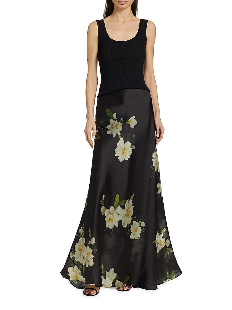 Rib-Knit Scoop Neck Tank Top