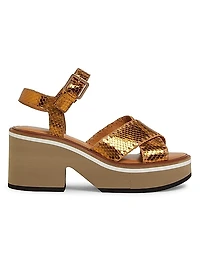 Charlisr 40MM Leather Sandals