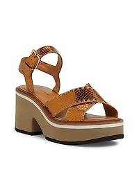 Charlisr 40MM Leather Sandals