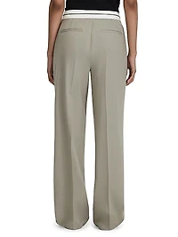 Whitley Wool-Blend Wide-Leg Pants