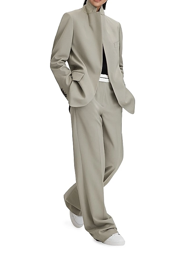 Whitley Wool-Blend Wide-Leg Pants