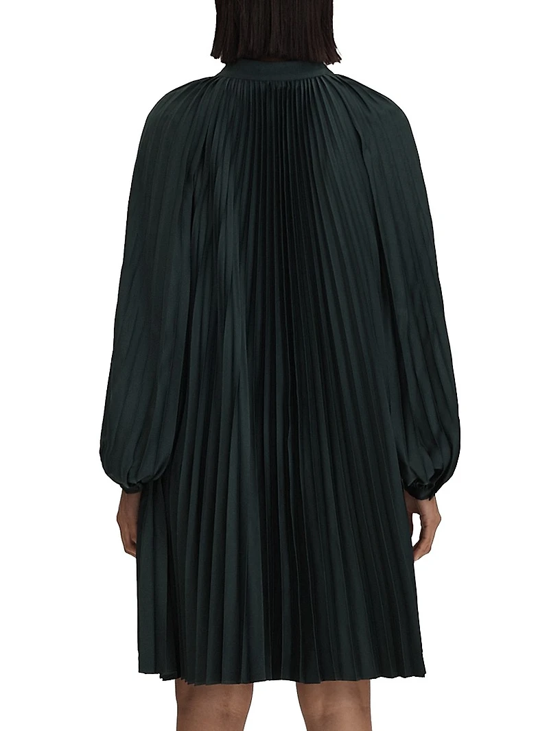 Trina Pleated Minidress