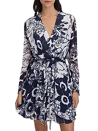 Sienna Floral Tie-Waist Dress
