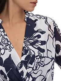 Sienna Floral Tie-Waist Dress