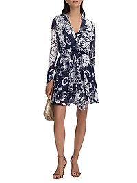Sienna Floral Tie-Waist Dress