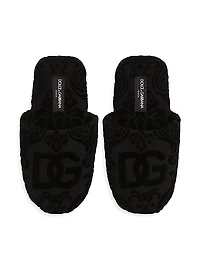 Crosswise DG Logo Jacquard Slippers