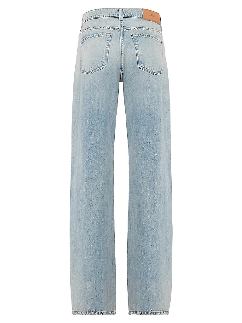Tess Mid-Rise Wide-Leg Jeans