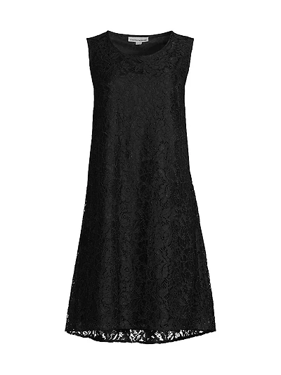 Lace Tank A-Line Dress
