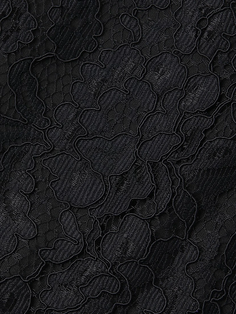 Lace Tank A-Line Dress