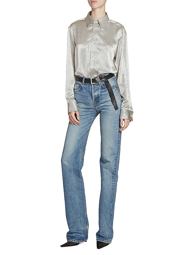 Cassandre Belt In Grained Lambskin