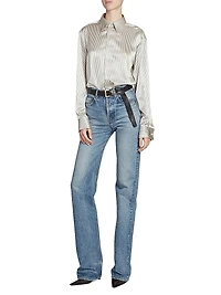 Cassandre Belt In Grained Lambskin