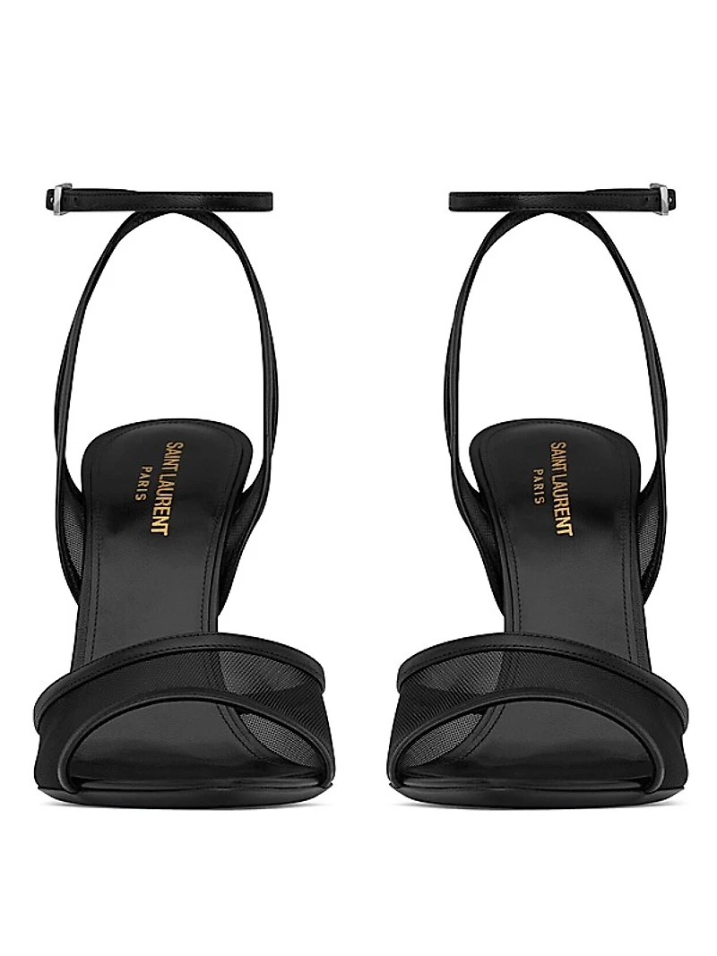 Missy Sandals In Tulle