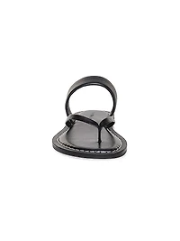 Leia Leather Thong Sandals