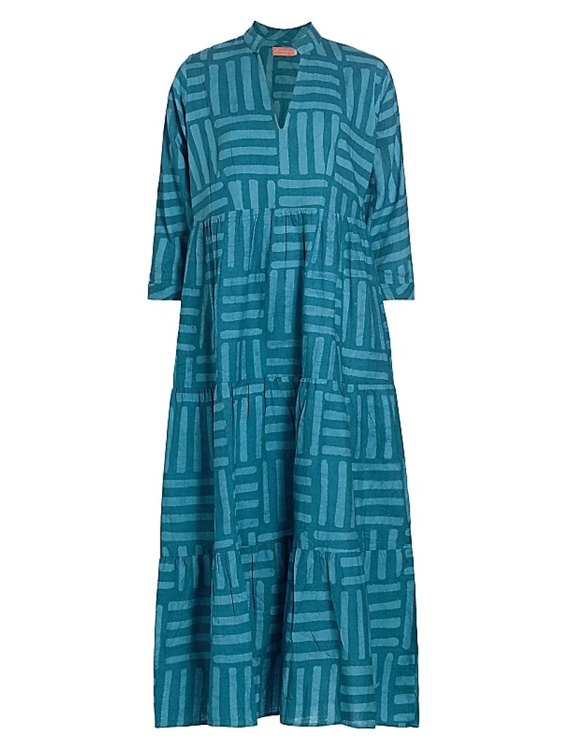 Bimpe Printed Tiered Maxi Dress