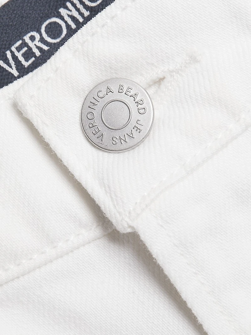 Simpson Pleated Denim Shorts