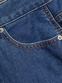 Victoria Stretch Denim Long Skirt