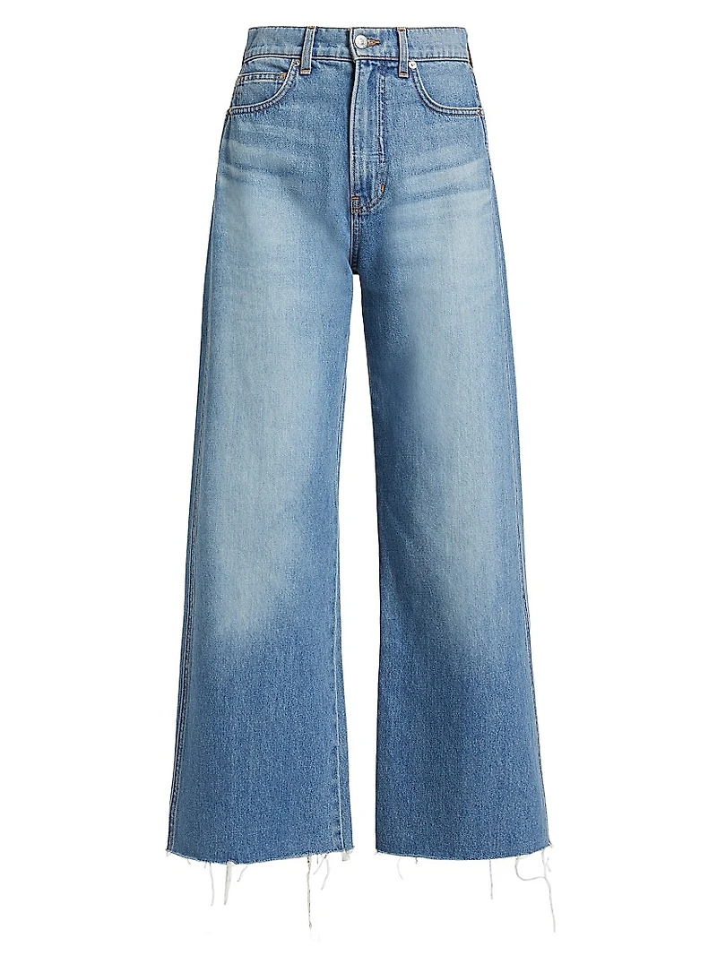 Taylor High-Rise Wide Crop Jeans