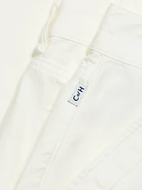 Leah Cotton Sateen Cargo Pants