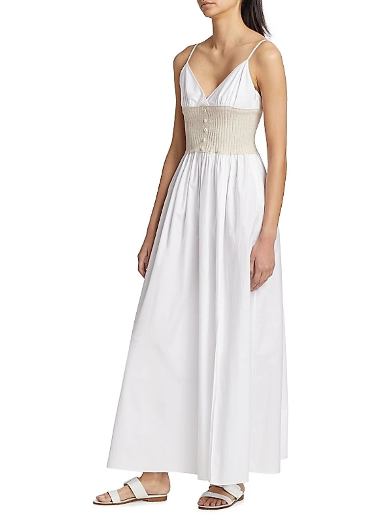 Hybrid Cotton Maxi Dress
