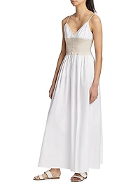 Hybrid Cotton Maxi Dress