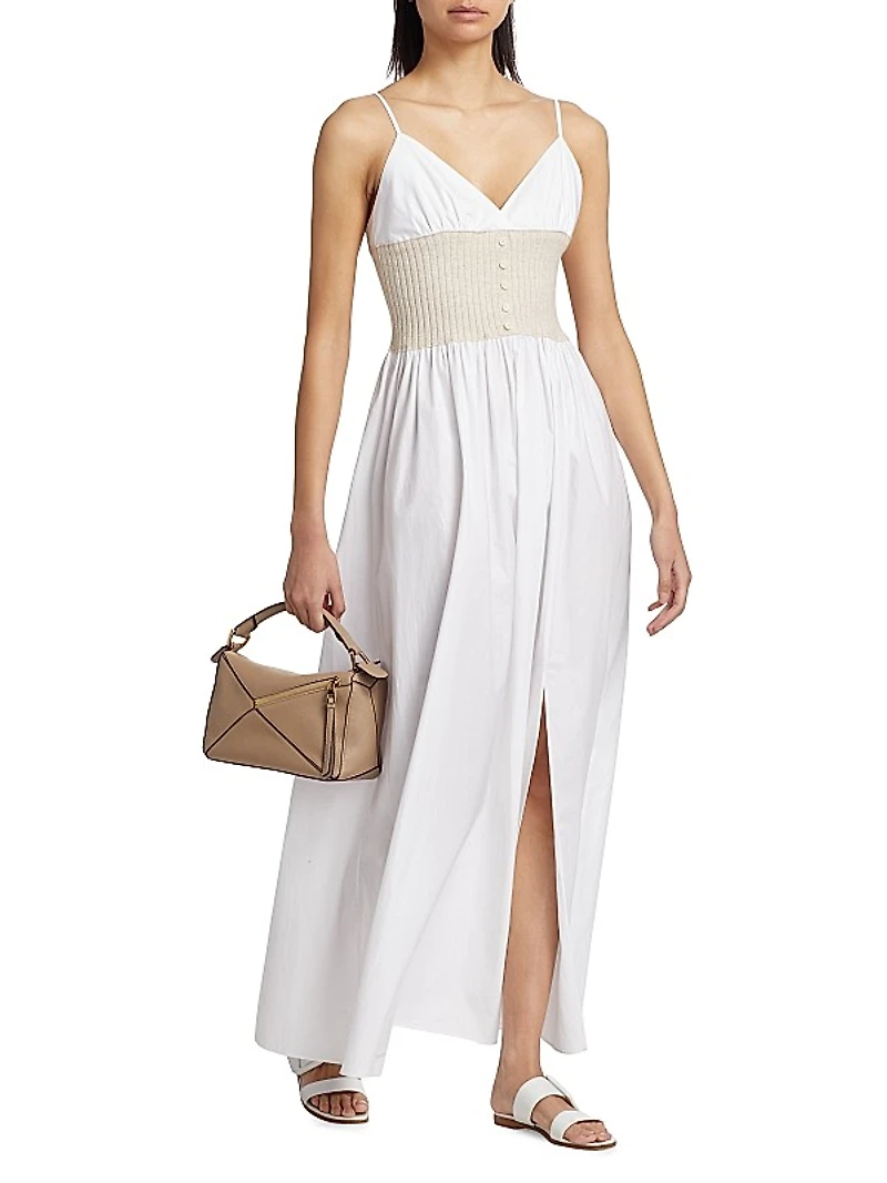 Hybrid Cotton Maxi Dress