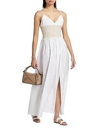 Hybrid Cotton Maxi Dress