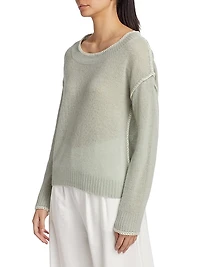 Embroidered Cashmere Sweater